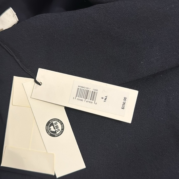 NWT! BANANA REPUBLIC NAVY SIENA SLIM ITALIAN WOOL BLAZER 💛 - Picture 12 of 16